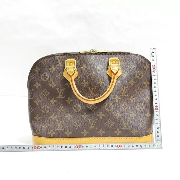 Louis Vuitton LV Hand Bag Alma Brown Monogram 580-010425 - Picture 2 of 9